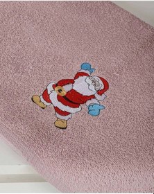 Resim Mira Home Banyo Havlusu Takımı Noel Baba Nakışlı Çok Renkli 
