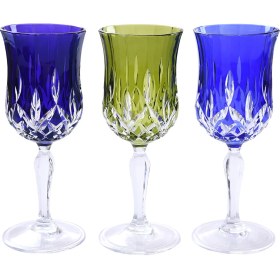 Resim Decorium Kırmızı Şarap Kadehi 6 Prc Crıstallıne M03605 