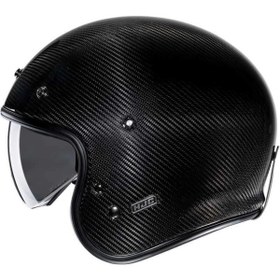 Resim Hjc V31 Karbon Siyah Açık Kask 