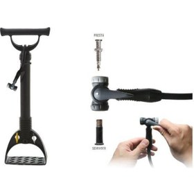 Resim Giyo GF-04 Kürek Tipi Çift Vanalı Bisiklet Pompası 