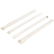 Resim Flora Beyaz 500 mm Çekmece Rayı (F.ÇK-50) 