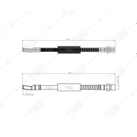 Resim SVAC 930102 Ön Fren Hortumu Nıva Uzun 80-95 