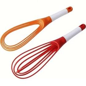 Resim Calperia Silikon Saplı 2 Işlevli Çırpıcı (Balon ve Düz) 