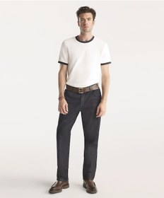 Resim Relaxed Fit Erkek Denim Pantolon Koyu İndigo 