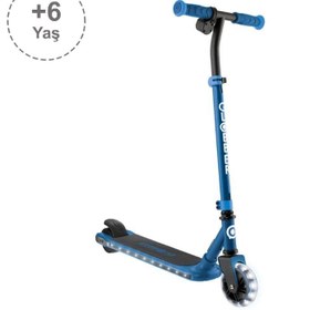 Resim Globber One K E-Motion 6 - Işıklı Elektrikli Scooter - Mavi 