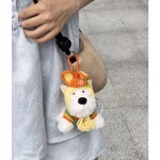 Resim OIMG Yeni 1 Adet Karikatür Çanta Çekicilik Anahtarlık Sevimli Iyi Şanslar Hediye Peluş Oyuncaklar Bebekler (Yurt Dışından) 