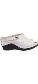 Resim Napa Shoes Ortopedik Konforlu Dolgu Topuk Ayarlanabilir Açık Burun Terlik NAPA-1001 