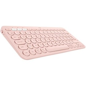 Resim Logitech K380 920-010067 Pembe Tkl Q Kablosuz Klavye 