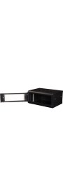 Resim LANDE - 4U 19" Duvar Tipi Rack Kabinet - Genişlik: 600 mm | Derinlik: 450 mm - Siyah 