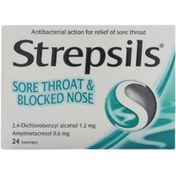 Resim Strepsils Mentollü 24 Adet Pastil 