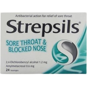 Resim Strepsils Mentollü 24 Adet Pastil 