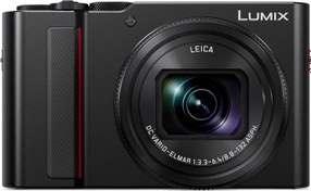 Resim Panasonic Lumix DC-TZ200 Kompakt Kamera (20,1 MP) - Dijital Kameralar (4864 x 3648 Piksel, MOS, 15x, 4K Ultra HD, Siyah) 
