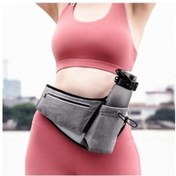 Resim Zcjb Yıpınu Ys20 Açık Spor Su Geçirmez Çift Katmanlı Su Isıtıcısı Bel Çantası Gri Gri 