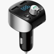 Resim Joyroom JR-CL02 Çakmaklık Bluetooth MP3 Çalar ve Hızlı Şarj Araç Kiti 5.0 BT 