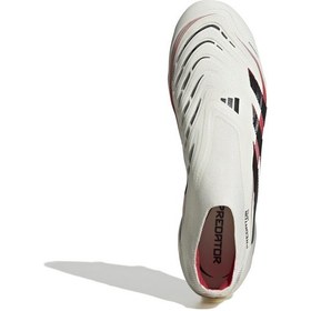 Resim Adidas Predator Elite FG Bağcıksız | Beyaz 
