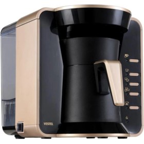 Resim Pratik Türk Kahvesi Makinesi, Şık ve Kullanışlı Altın Tasarım 