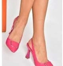 Resim Pıert Fuşya Cilt Topuklu Ayakkabı Göründüğü Gibi 