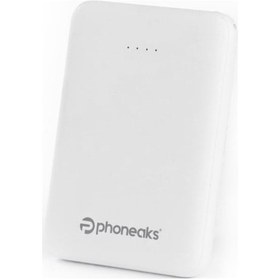 Resim Phoneaks 10000 Mah Mini Boy Powerbank Beyaz 