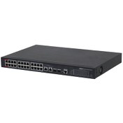 Resim Dahua PFS4226 24ET 240 V3 24Port Poe2 Port Uplınk 2Port SFP Yonetılebılır Poe Swıtch ADINIIZA FATURALI ORJİNAL ÜRÜN