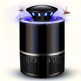 Resim Yüksek seviye sessiz elektrikli sivrisinek lambası, USB ile çalışan taşınabilir sivrisinek kovucu. Düşük gürültü, güvenli ve toksik olmayan, evler, mutfaklar, ofisler, oteller, depolar için uygun 