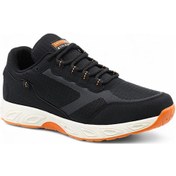 Resim Khayt Athletic Su Ve Soğuk Dayanıklı Erkek Spor Ayakkabı Siyah - Turuncu 