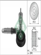 Resim İna 534001410 V Kayis Gergisi Komple ( Vw Golf 98-02 Passat 97-05 Audi A4 98-05 038145278 (WP452266) 