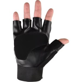 Resim Fitness Body, Building Spor, Bisiklet Sürüş, Nefes Alan Kumaş Cırt Cırtlı Kaydırmaz Kemik Eldiveni 