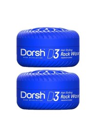 Resim Dorsh Saç Şekillendirici Wax Rock Wax D3 150 Ml 2 Adet 
