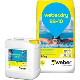 Resim Weber Weber.dry SS-10 Set (20+10KG) Elastik Çimento Esaslı Su Yalıtım Malzemesi Yüksek Performans 