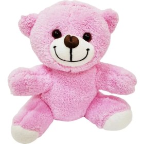 Resim Renas Store Sevimli Peluş Pembe Ayıcık 