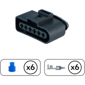 Resim FEP Pompa Soketi 6 Pin Kablosuz 