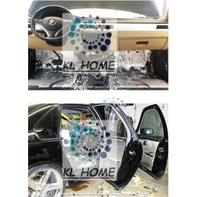 Resim Kl Home 50CMX100CM -9mm Alumunize Folyolu Kendinden Yapışkanlı Ses Yalıtım Oto Karavan Kaput Altı 