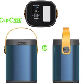 Resim Zore B-12 QC 3.0 Hızlı Şarj Askılı Led Göstergeli El Fenerli Taşınabilir Powerbank 120.000mAh 