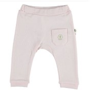 Resim Bibaby Organik Pantolon Patiksiz Basic Nature Pembe-10134 Pembe 