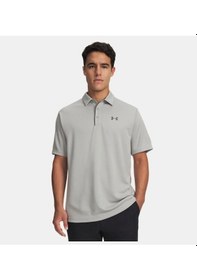 Resim Under Armour Ua Tech Erkek Polo T-shirt 1290140-069 Gri 
