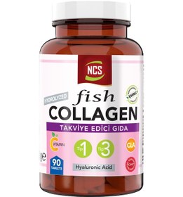 Resim Ncs Type 1-3 Balık Kolajen Cla Biotin 90 Tablet Çinko Collagen 