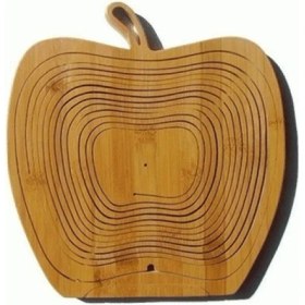 Resim Anka Dekoratif Katlanabilir Bambu Nihale Ve Ekmek Sepeti 