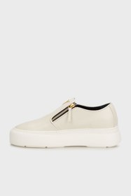 Resim Giuseppe zanotti Hakiki Deri Logolu Kalın Tabanlı Sneaker Ayakkabı Erkek AYAKKABI EU40010 