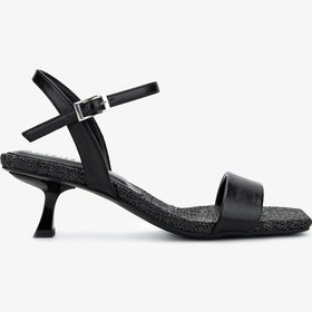 Resim Valmenti Kadın Siyah Topuklu Ayakkabı 654 326 Bn Ayk Y25 Sıyah Hsr Siyah 