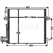 Resim KLIMA RADYATORU X164 06>12 W164 05>11 W251 06>12 