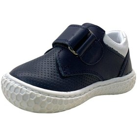 Resim 245 Bebek Deri İlk Adım Sneaker Lacivert 