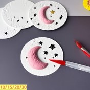 Resim 10/15/20/30 Adet - 3D Yuvarlak Köpük Karton, DIY Etkinlikleri ve Yaratıcı Projeler İçin Eğlenceli Kağıt Sanatı - Noel, Okul, Ofis, Aile İletişimi ve Duygusal Bağlantılar için İdeal Hediye Seçeneği 