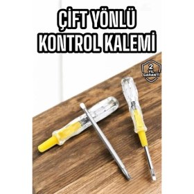 Resim Kontrol Kalemi Nikel Kaplama Çift Başlıklı Test Cihazı 