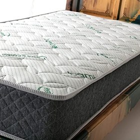 Resim heyner Opalin 90x130 Shadow Ultra Lüx Bamboo Yaylı Bebek Yatağı 90 * 130 Bamboo Ortopedik Bebek Yatağı 