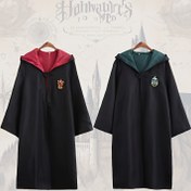 Resim WB Warner Bros. Harry Potter Serisi Cadılar Bayramı ve Kostüm Partileri İçin Sihirli Cüppeler - Gryffindor, Slytherin, Hufflepuff, Ravenclaw 