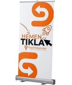 Resim ROLL-UP Banner Baskı - 1 / Mekanizma + Poster 