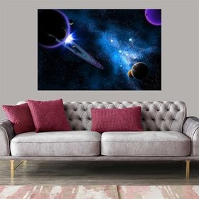 Resim Miyrem (1773) Exclusive Serie" Gezegenler Kanvas Tablo 100 x 70 