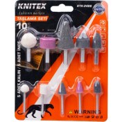 Resim Knitex Taşlama Seti 10 Parça KTX-2486 