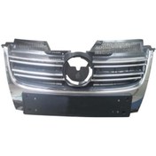 Resim Volkswagen Jetta 2005-2010 Panjur Ön Krom Kısa Plakalık/i 