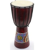 Resim Batikli Ahşap Darbuka 30 Cm 3dıarta-30 